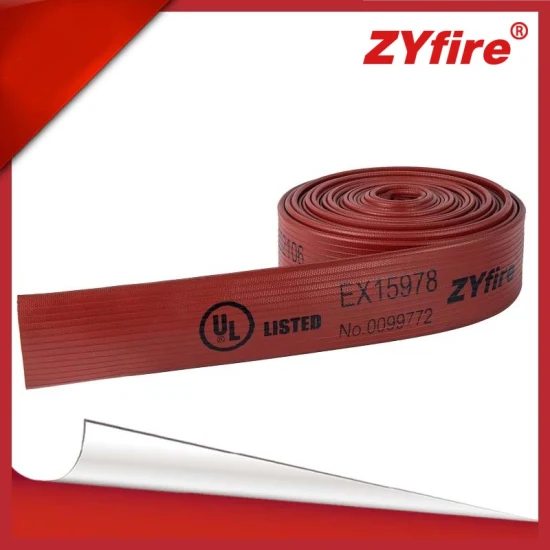 Zyfire 大口径工場用 NBR 消防ホース、NBR カバーとライニング付き、消防用、農業用、産業用
